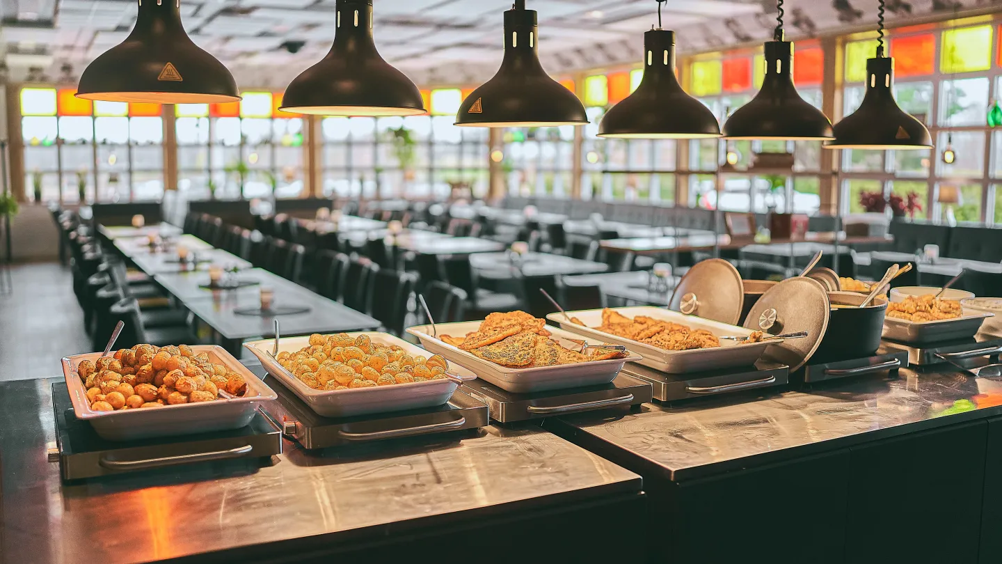 Buffé i restaurangen Kök & scen