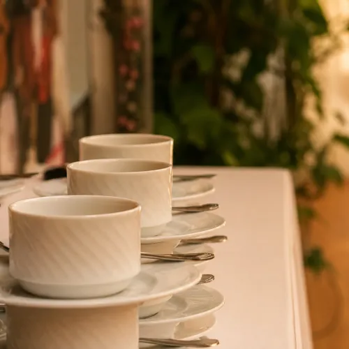 Konferens fika