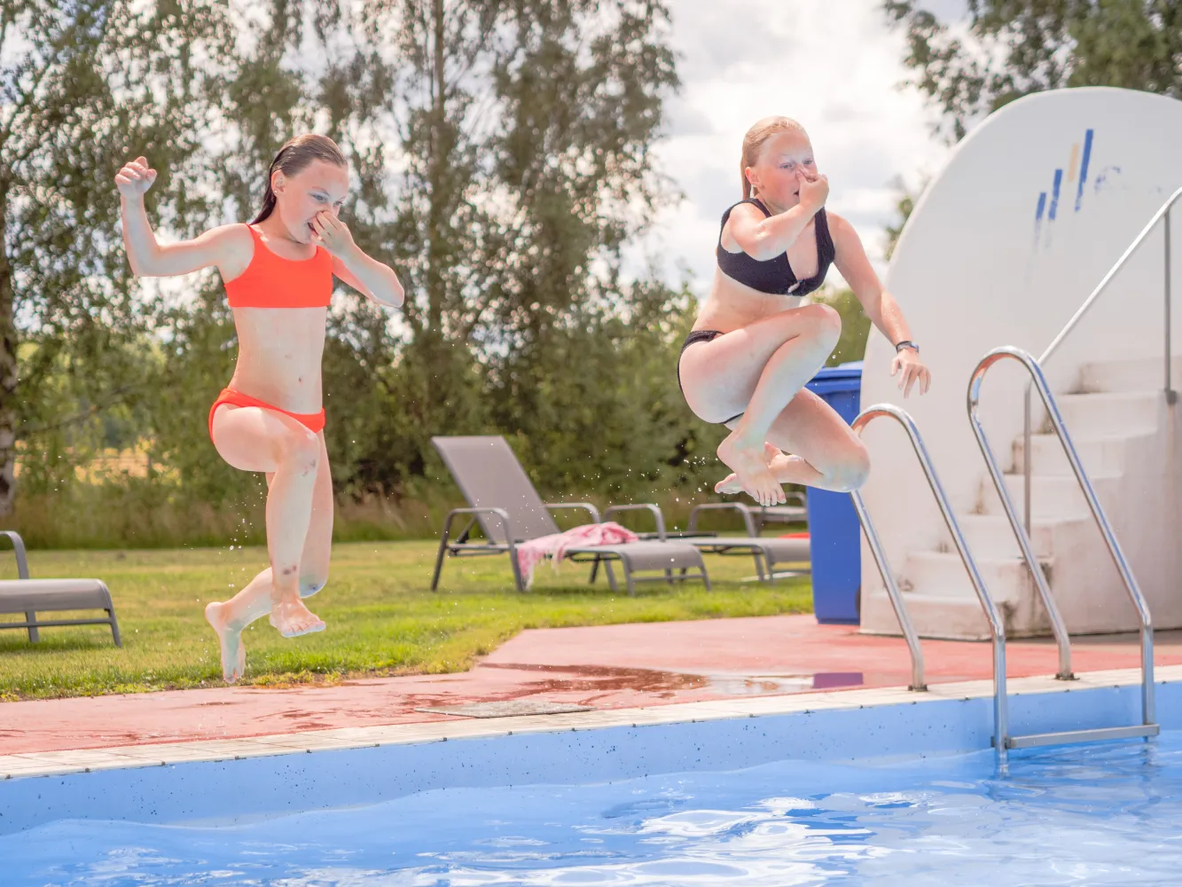 Bad på Björkbackens område