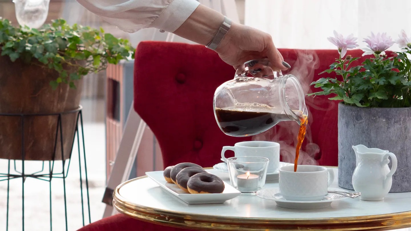 Fika på Karaktärshotellet
